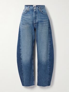 AGOLDE Luna High Rise Pieced Taper SZ 28